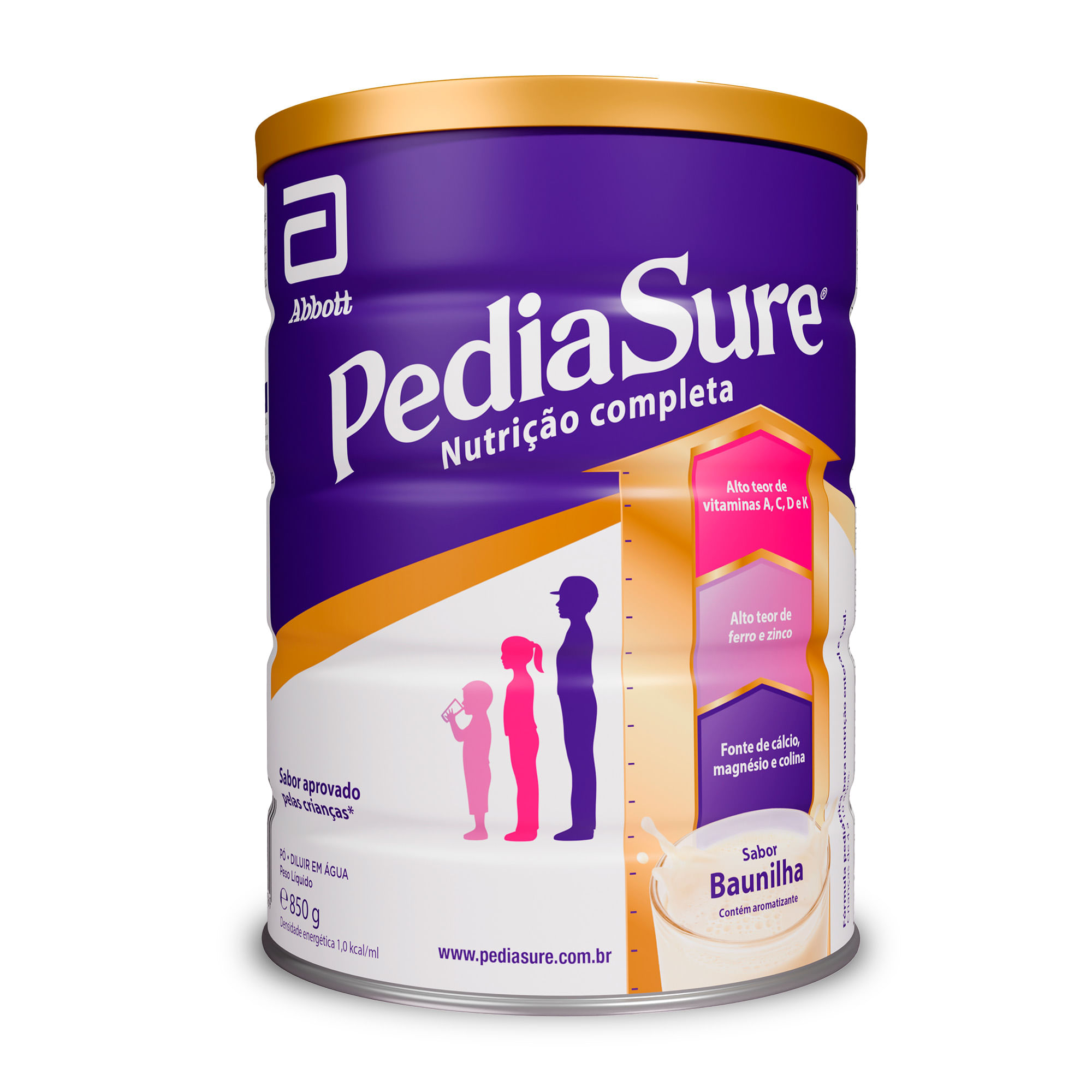 Suplemento Alimentar Pediasure Baunilha 850g